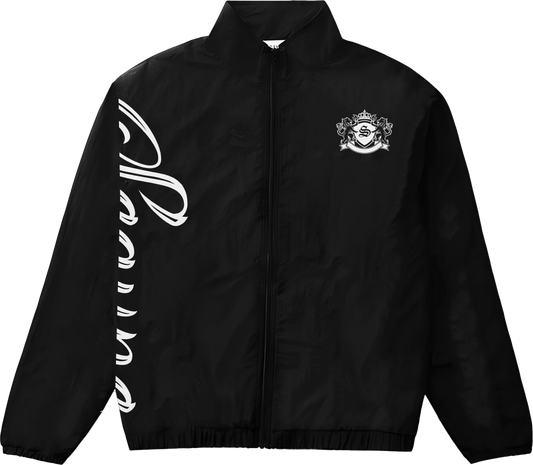 Black and white “Scaype” Embroidered  Collared Jacket