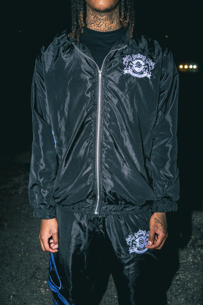 Black and White Nylon “Scaype” Windbreaker Set (Bundle Deal)